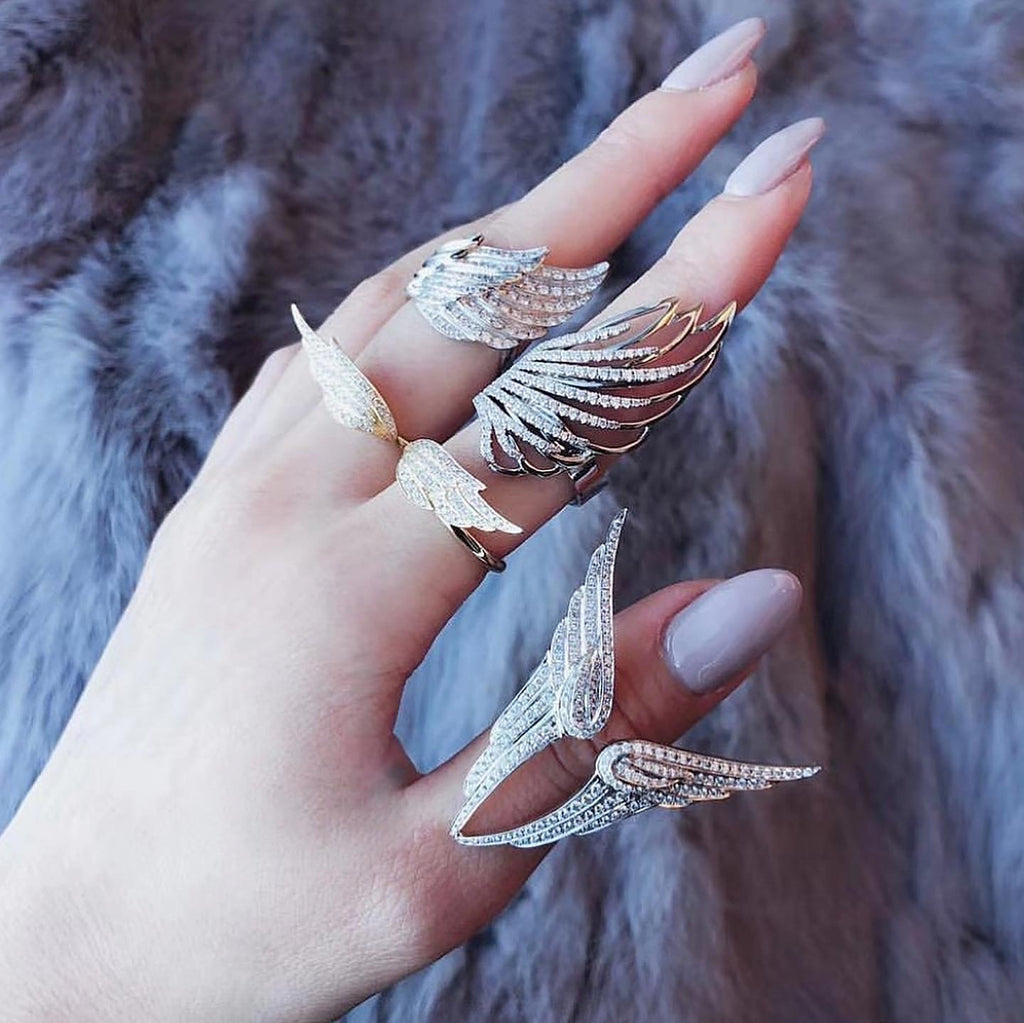 Angel Wings Rings