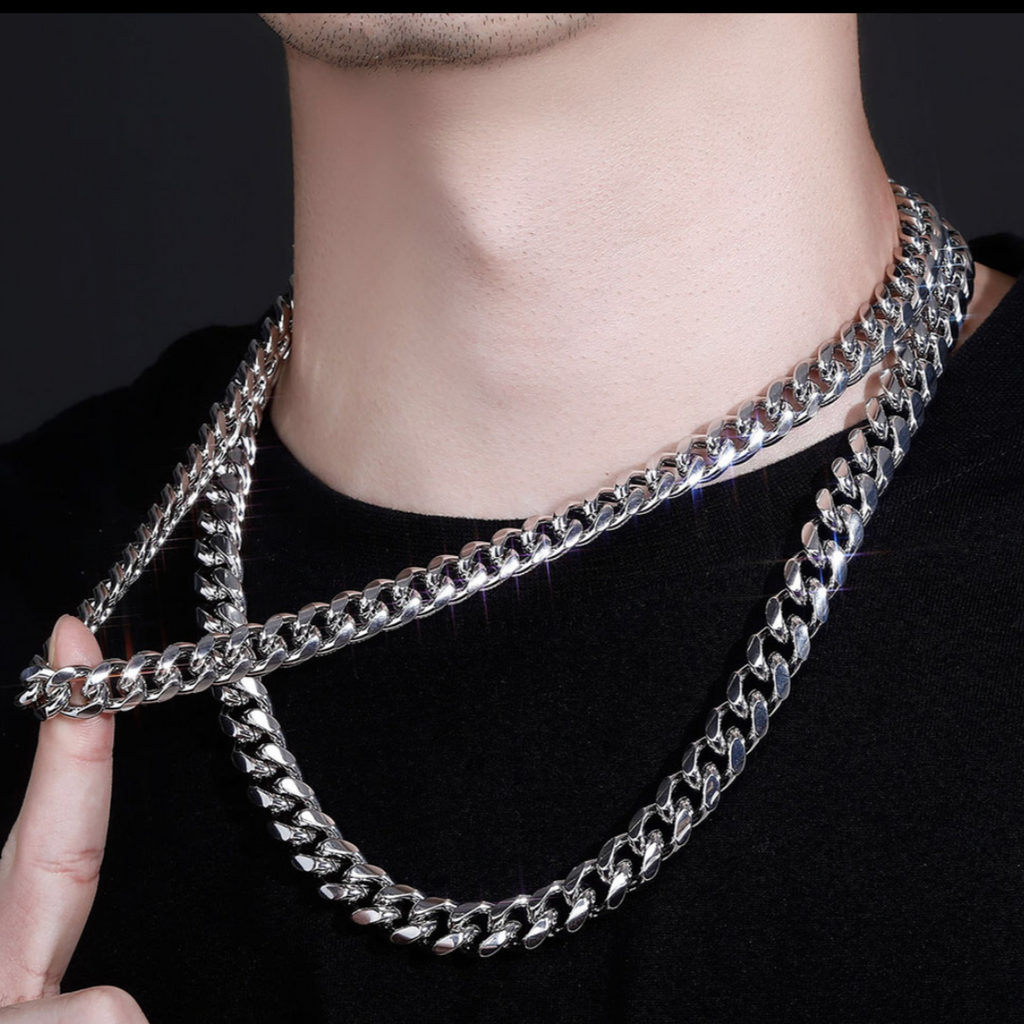 Solid Cuban Link Chain Collection
