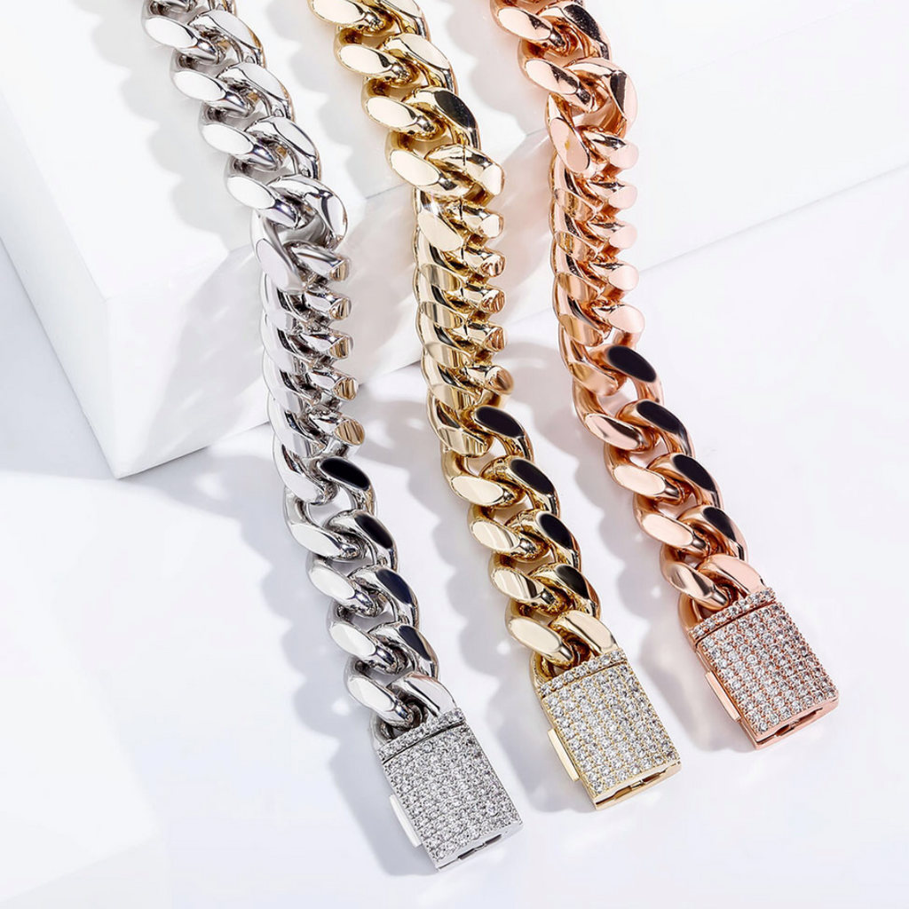 Solid Cuban Link Chain Collection