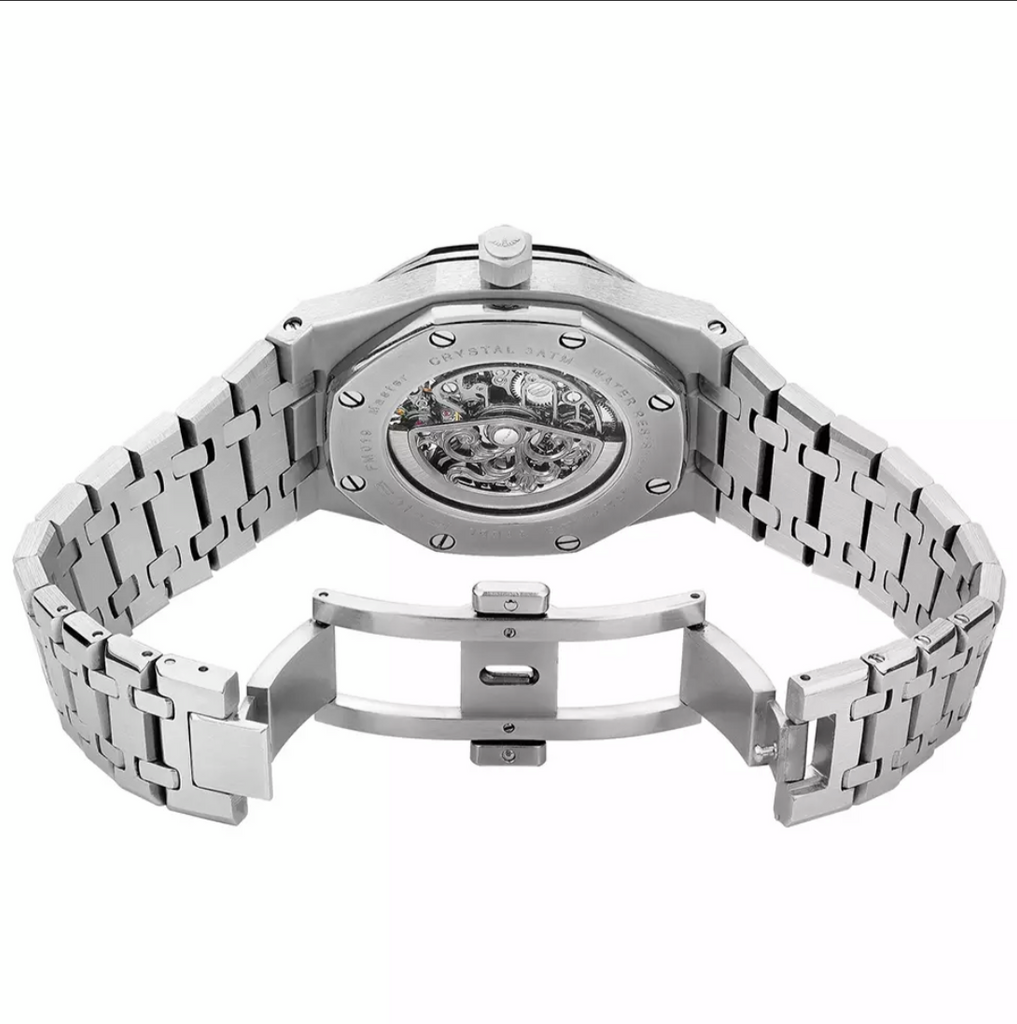 Bi-Canical Stainless Steel Watch