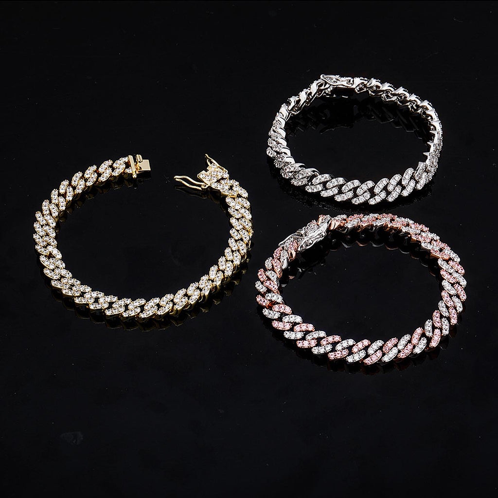Miami Cuban Matching Chain & Bracelet Collection