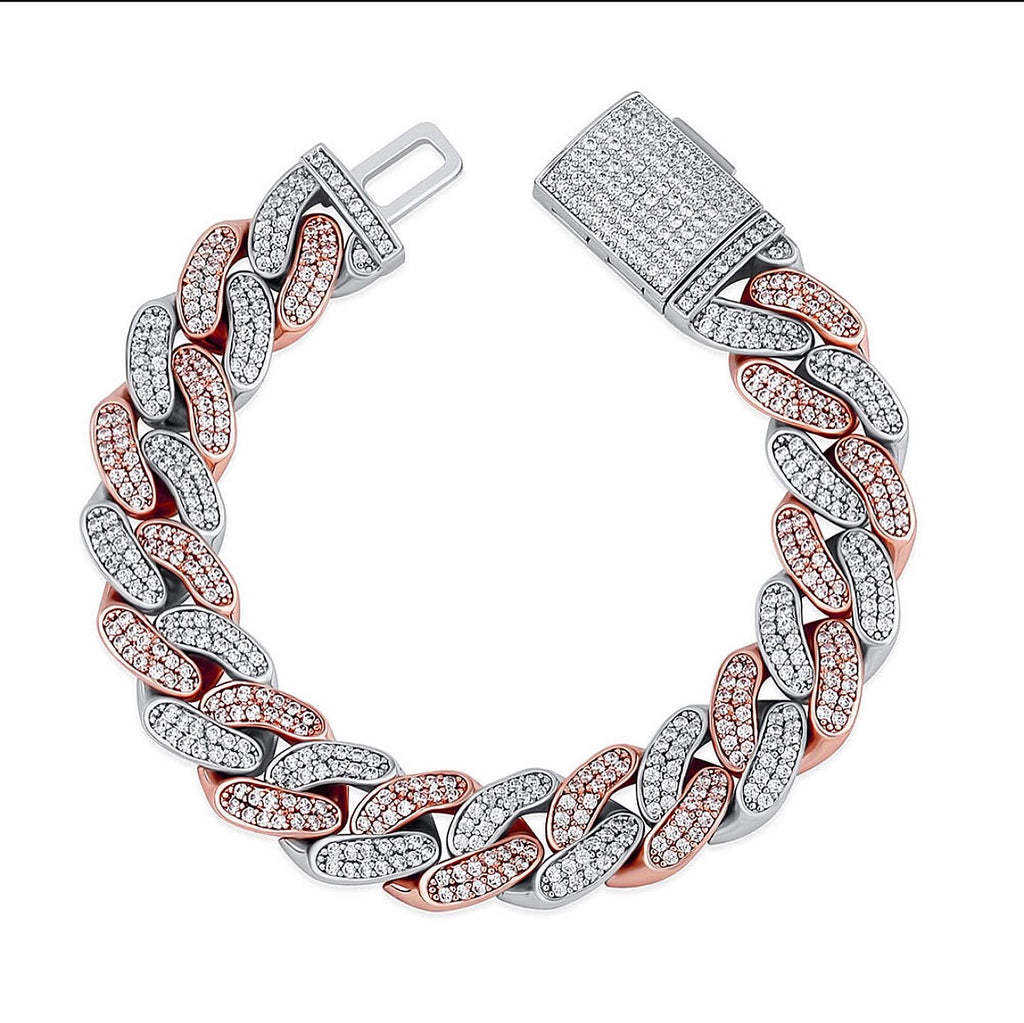 8m Cuban Link Matching Bracelet Selection