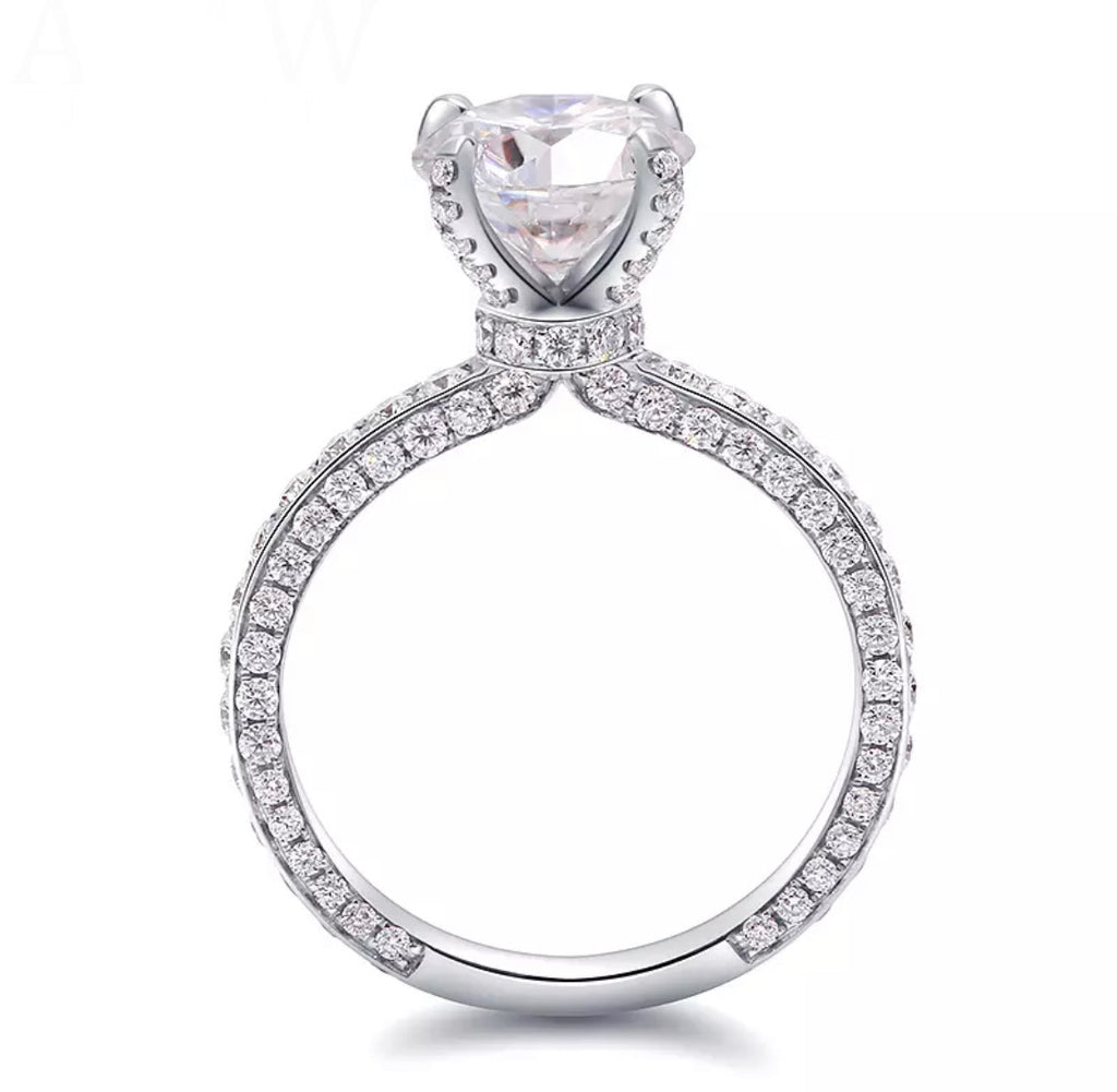 Crown Royal 3.5ct 7mm Engagement/Wedding Ring