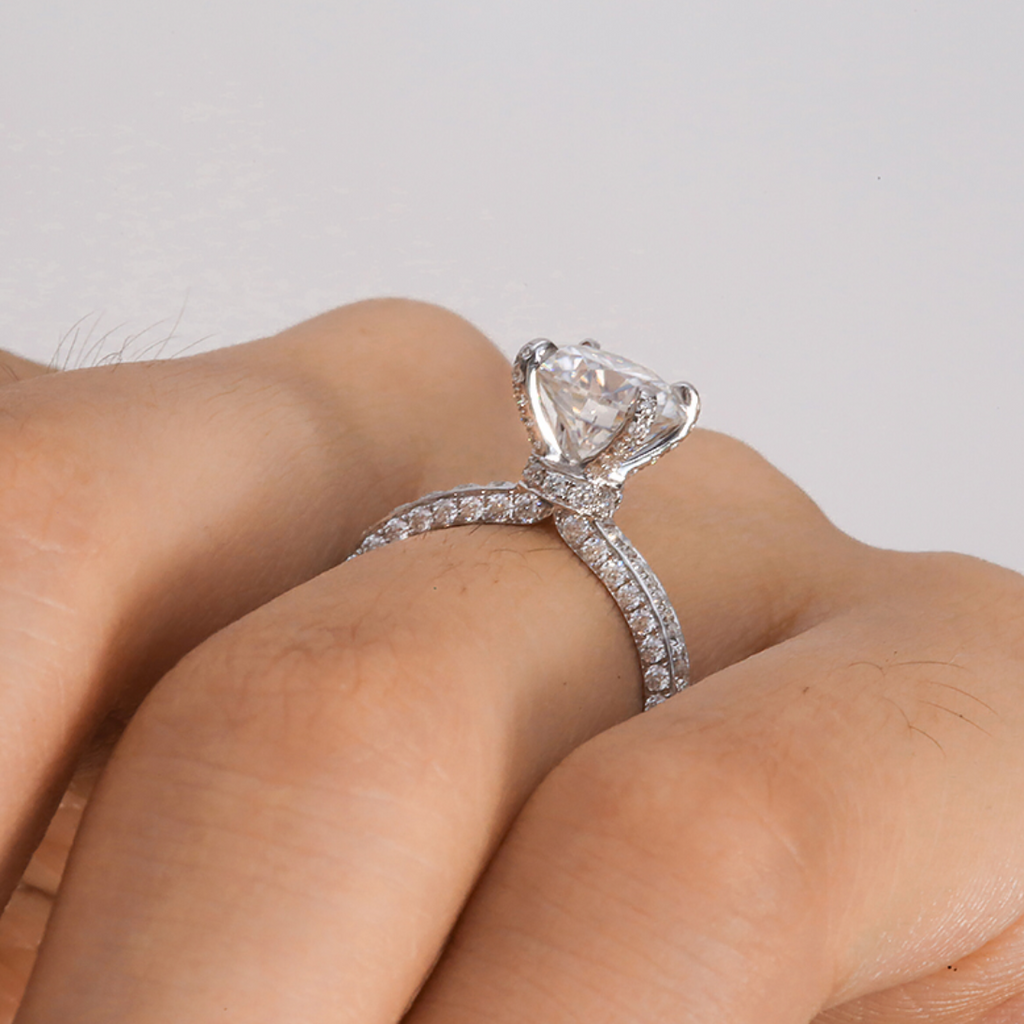 Crown Royal 3.5ct 7mm Engagement/Wedding Ring